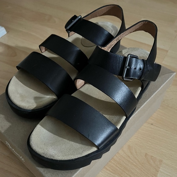 Madewell The Addie Sandal 6.5 - Picture 3 of 5
